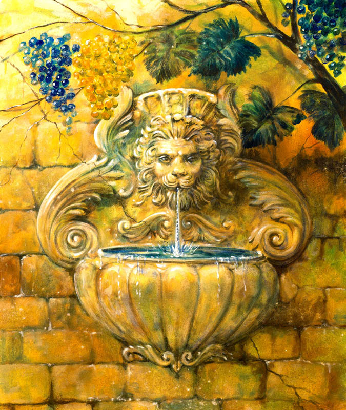 Affresco Tema Fontana